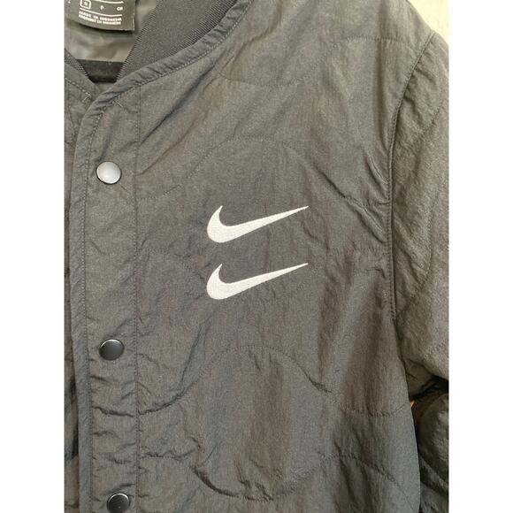 Nike Sportswear Double Swoosh Quilted Jacket Size S - Picture 3 of 9